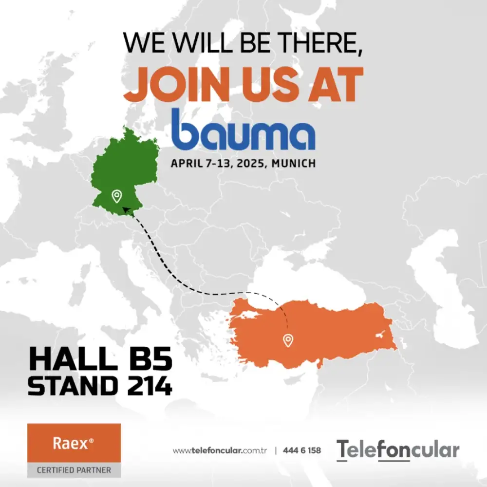 Bauma 2025 fuar standı